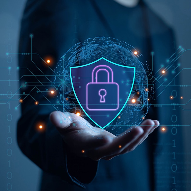 Service en cybersécurité pour entreprises.